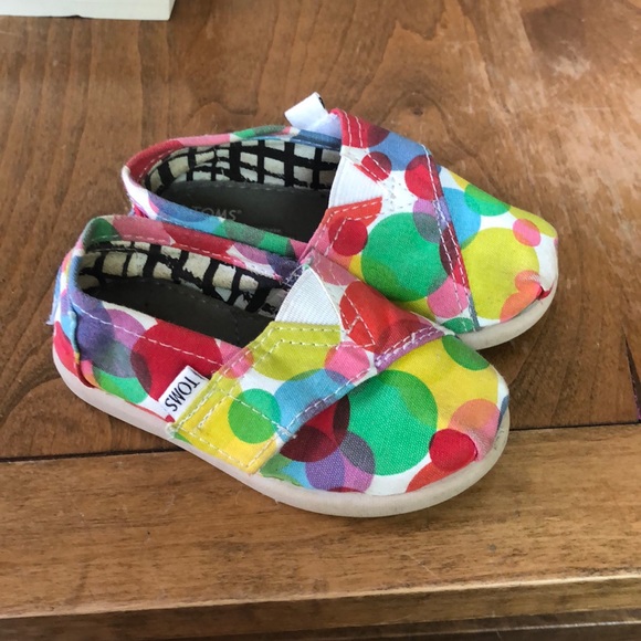 Toms Shoes Bubble Rainbow Toms Poshmark